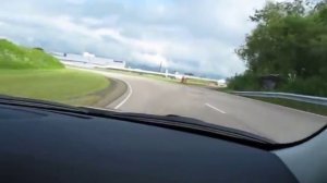 Saab 9-5 2010 circuit test drive