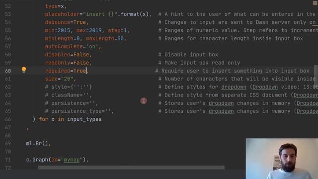 Input Box - Python Dash Plotly