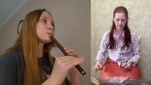 Bear Dance - тин вистл и цимбалы