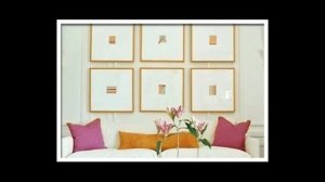 Идеи размещения картин на стене