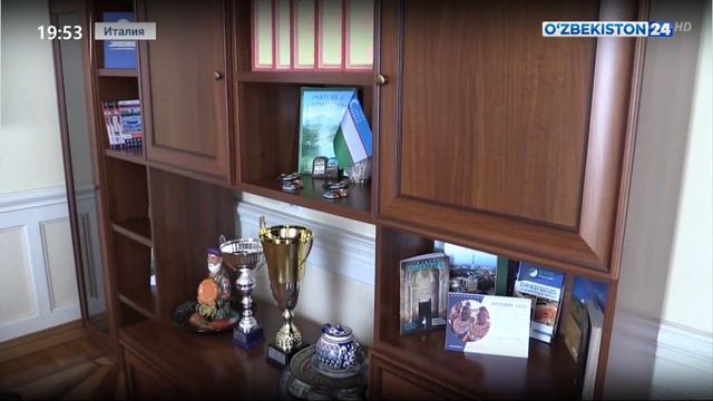 Назначение Посла туристического бренда Узбекистана в Италии смотреть онлайн