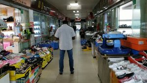 Рынок обуви. Гуанчжоу