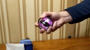Gyro Ball , Wrist Power Ball five color light, Гиробол 5 цветов с алиекспресс.