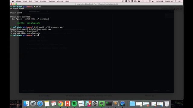 #11 git commit - Git for WordPress Developers смотреть онлайн