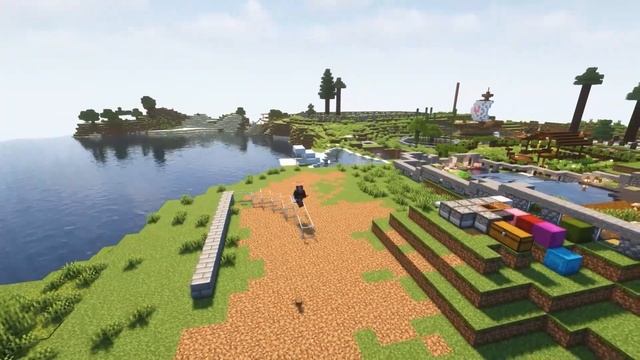 Я ПОСТРОИЛА САМЫЙ БОЛЬШОЙ ЗООПАРК ДЛЯ ВСЕХ ЖИВОТНЫХ В МАЙНКРАФТ ХАРДКОР 1.20 | эп.2 смотреть онлайн