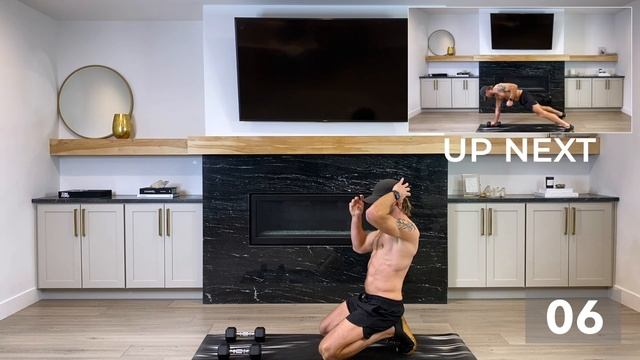 20 MIN UPPER BODY WORKOUT | UPPER BODY DUMBBELL WORKOUT смотреть онлайн