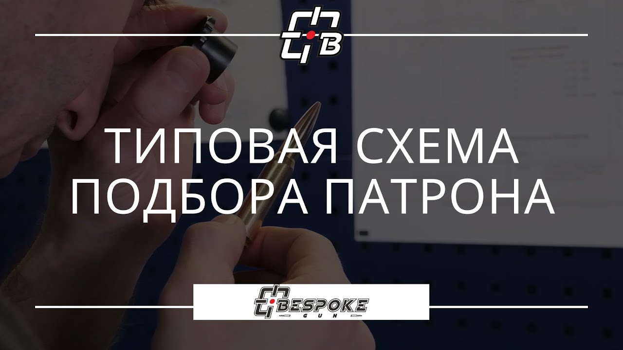 Типовая схема подбора патрона в BespokeGun