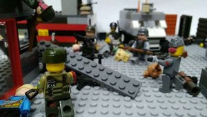Лего анимация по втрой мировой войне.