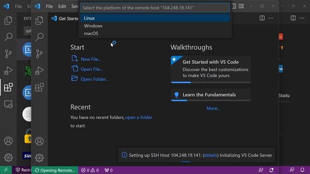 Remote Development on VSCode with SSH