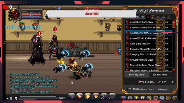 AQW FINALLY BOUGHT IMMORTAL CHRONOMANCER CLASS unlock 3 class! FIRELORD SUMMONER SHOWCASE! смотреть онлайн