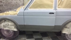 АНТИГРАВИЙ и Покраска в круг. Нива, Часть 5.
