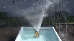 Обзор погружного насоса (Submersible pump for residual water) KOSHIN PB-55022