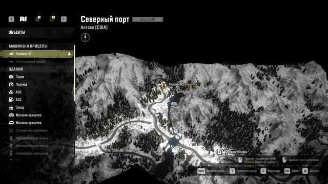 SnowRunner улучшения на Hummer | ПОДВЕСКА | дифференциал и двигатель смотреть онлайн