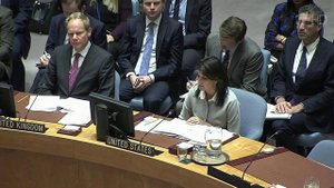 США попытались возложить вину за обострение ситуации на Ближнем Востоке на ООН