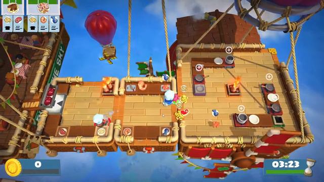 JADI CHEF DI OVERCOOKED 2 BERSAMA DIRA GAMING DAN KAWAN KAWAN