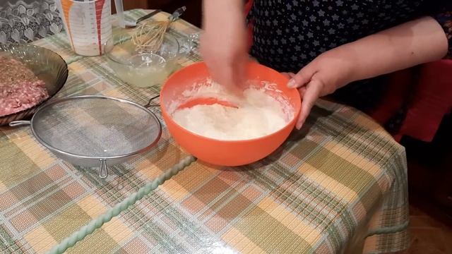 МУКА, стакан КЕФИРА и немного ФАРША...
