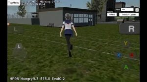 кнопка Ghost | School Girls Simulator