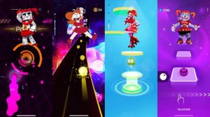 FNAF Circus Baby songs: SugarCrash! Bemax x Dance Monkey x 2 Phut hon 2 x Monster