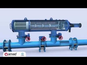 Принцип работы фильтра Amiad M100