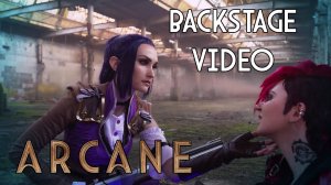 ARCANE cosplay (backstage video) Caitlyn & Vi