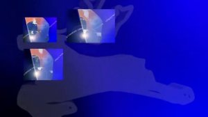 Рекламные заставки ОСТ в стиле ОРТ 1998