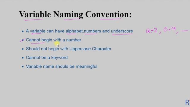 #9 Variables in C++ | Variable Naming Convention