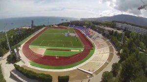 Полет группы автожиров МТО-Спорт в Артеке на празднике Дня защиты детей