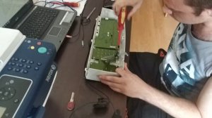 Ремонт панели принтера Xerox workcentre 3550