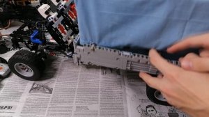 Лего техник самоделки:№40 ГАЗель 3302. Обзор.