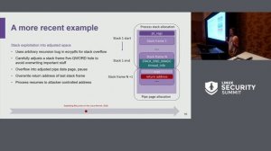 Breaking and Protecting Linux Kernel Stack - Elena Reshetova, Intel