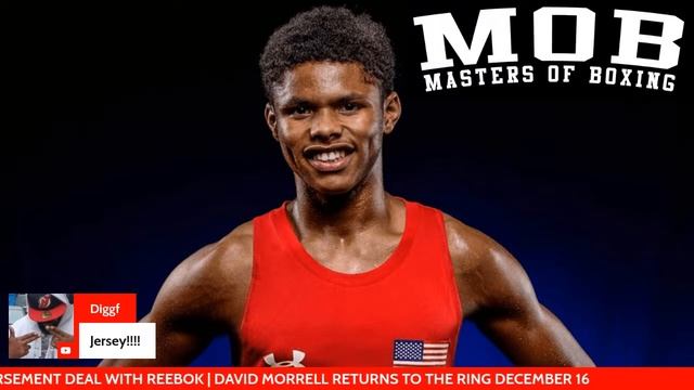 SHAKUR STEVENSON SIGNS WITH REEBOK | DAVID MORRELL RETURNS BACK TO THE RING DECEMBER 16 смотреть онлайн