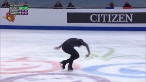 Фигурное катание. Чемпионат Европы 2020. Мужчины. Произвольная программа россиянина Дмитрия Алиева.