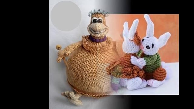 Как связать курочку крючком? Предлагаю подсмотреть идеи у мастериц. смотреть онлайн