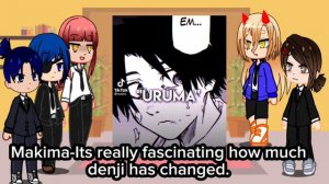 ChainsawMan react to Shun Uruma from Juujika no Rokunin 1/?