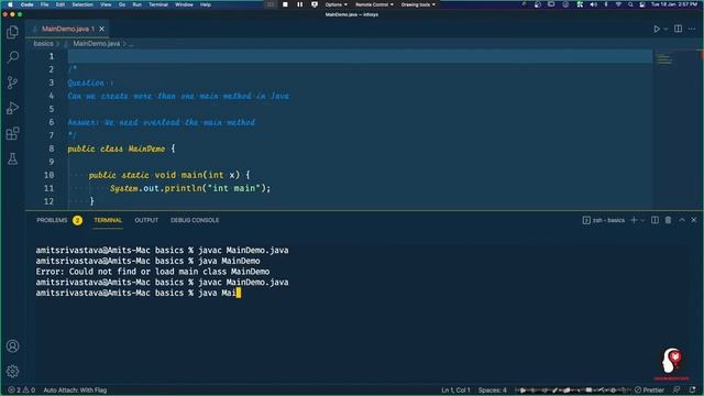 Do We Have Multiple main method in a Java Class? | Explained in Hindi | Brain Mentors смотреть онлайн