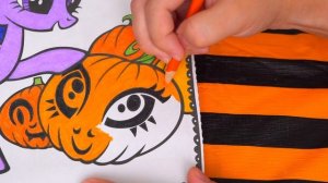 Coloring My Little Pony Halloween Twilight Sparkle Prismacolor Pencils | KiMMi THE CLOWN