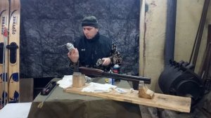 Чистка охотничьего ружья. хром. Ballistol, VD-40, Очиститель карбюратора, ватные диски.