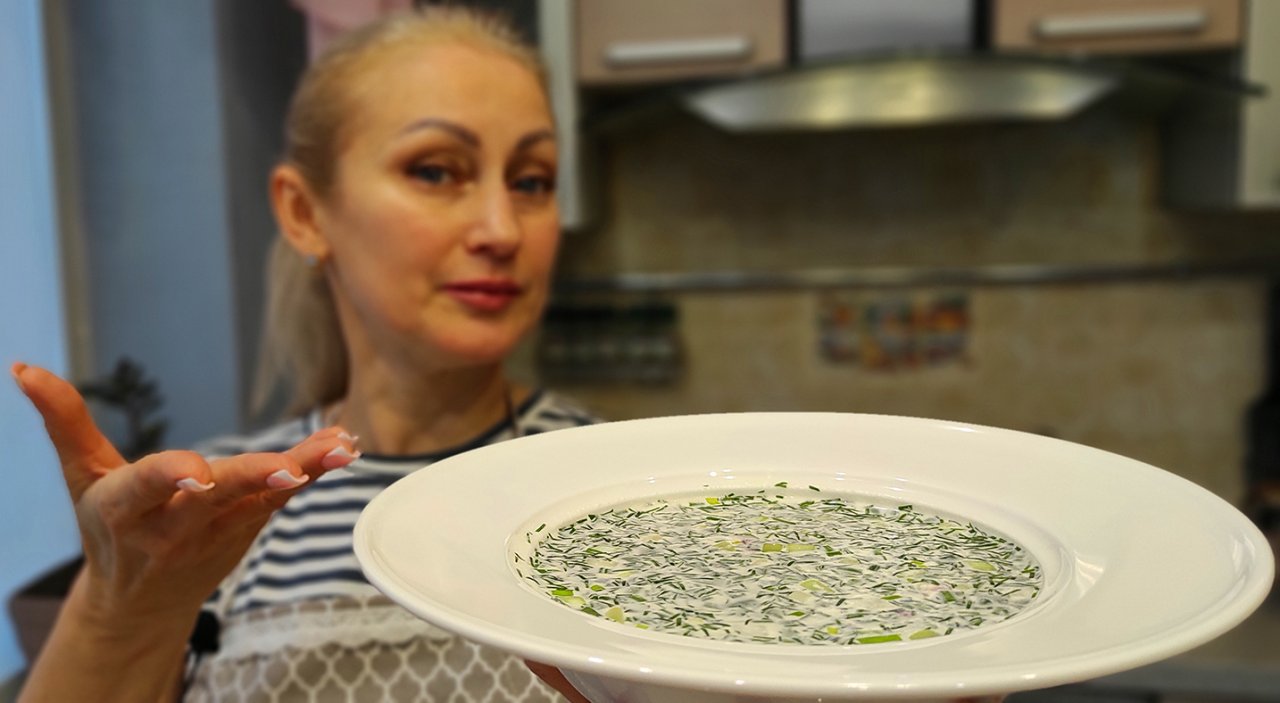 Окрошка | Окрошка рецепт классическая | Окрошка на воде с куриным филе | Пошаговый рецепт