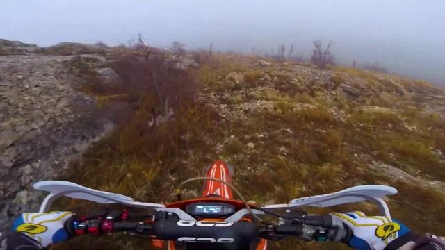 Эндуро в окрестностях карьера! На нас наехал дед! #LiveEnduro