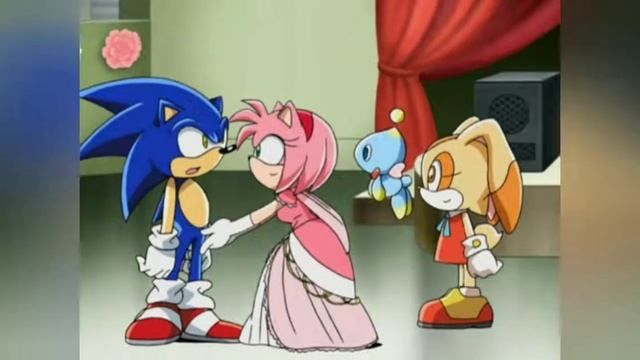 Соник и Эми под песню "До рассвета" смотреть онлайн