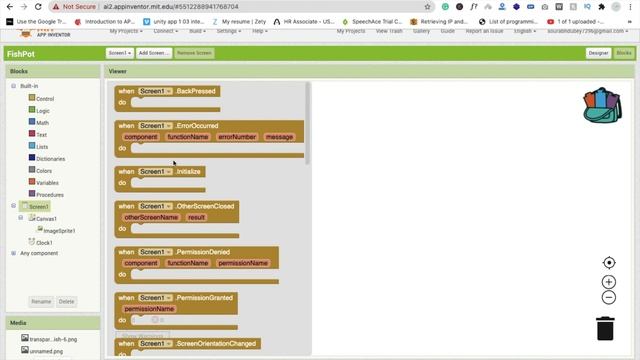 How to make a Fish Pot App in MIT App Inventor 2 [ Fish App ] смотреть онлайн