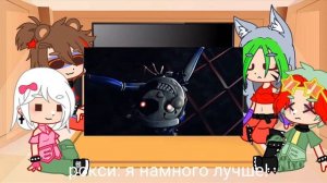 реакция фнаф 9 на сандропа и мундропа |•liana_lol•|