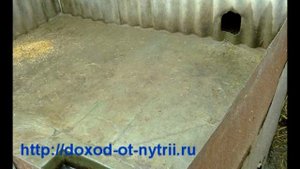 Клетки для нутрий летние