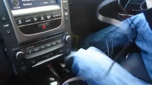 GTA Car Kits - Lexus GS 2006-2011 install of iPhone, Ipod and AUX adapter for factory stereo