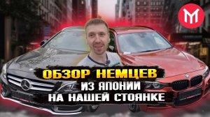 Краткий обзор немцев у нас на стоянке,  все правый руль из Японии