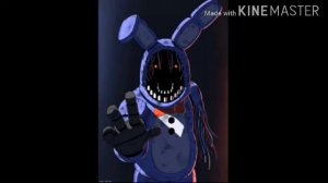 Бонни , Олд Бонни , той Бонни , кошмарный Бонни - В книге всё было по другому