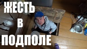 Спустился в старый подпол, пришлось быстро принимать решение