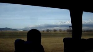 Poprad High Tatras from the bus