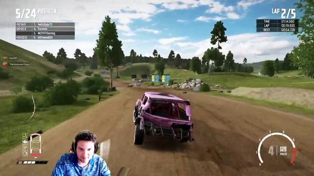 (PC- Steam) Wrecky McWreckface MAYHEM Livesteam (Wreckfest) смотреть онлайн