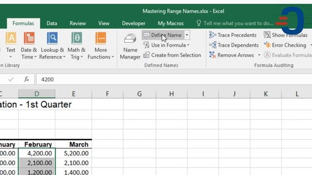 Using Excel Range Names (Defined Names) in Formulas - Part I смотреть онлайн